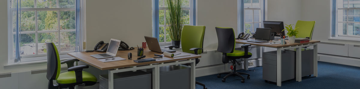 Naturally bright,<br>modern and fully furnished offices